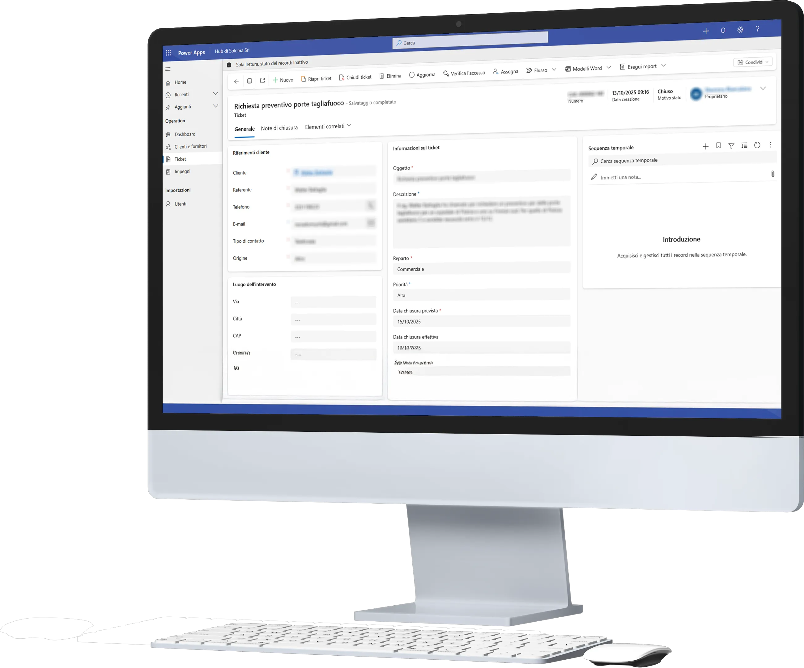 Gestionale su misura per clienti e fornitori